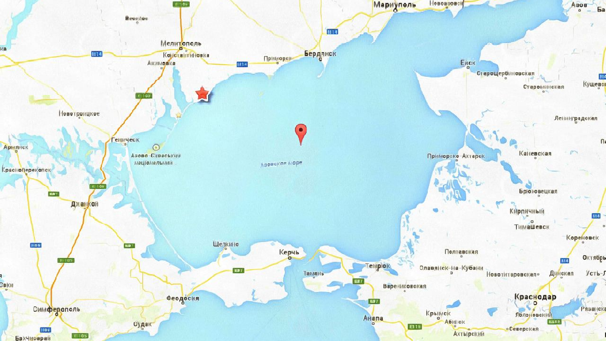 Окупаційна влада Криму заявила про «зміну статусу» Азовського моря